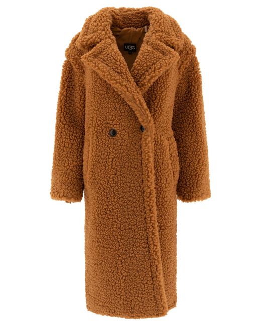Ugg "teddy Gertrude" Jas in het Brown
