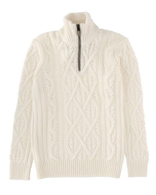 Boss Natural Sweater "L-Harpeno" for men