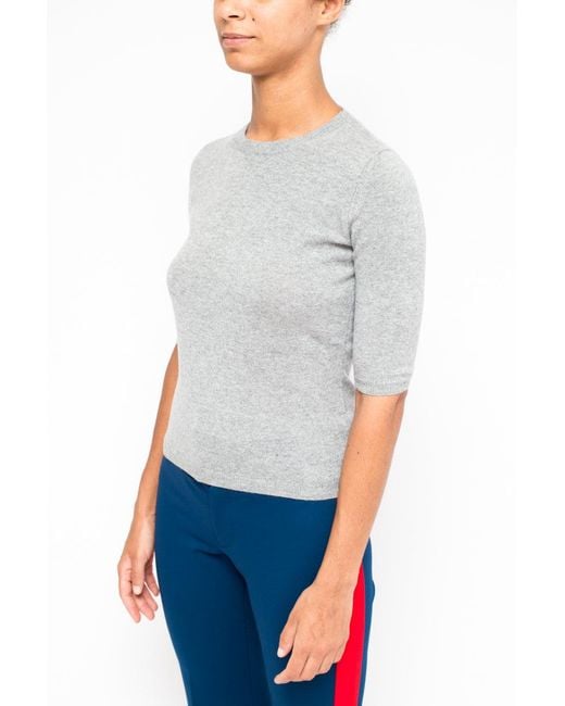 LA ROSE Gray Pullover