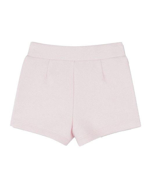 Karl Lagerfeld Pink T Shirt With Shorts Set