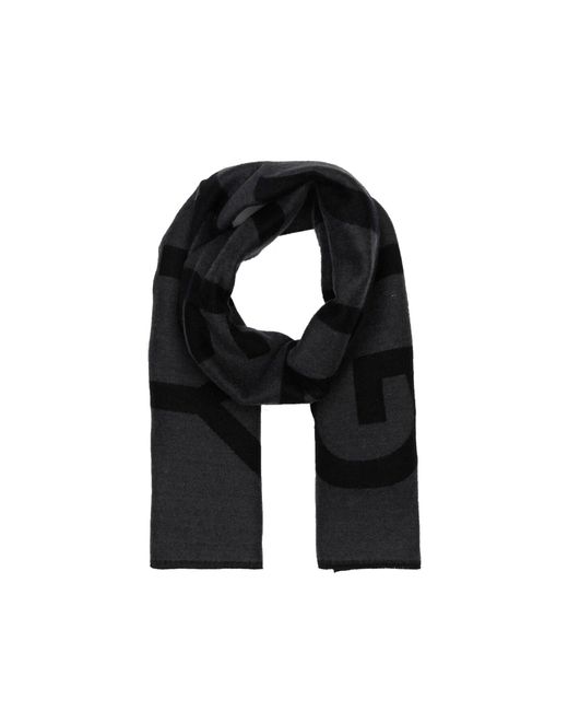 Givenchy Wool -logo Sjaal in het Black voor heren