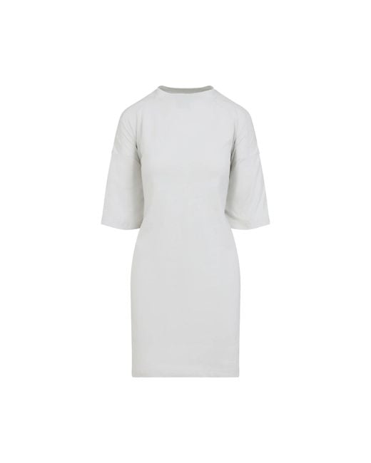 Balenciaga Gray Semi Fitted Mini Dress