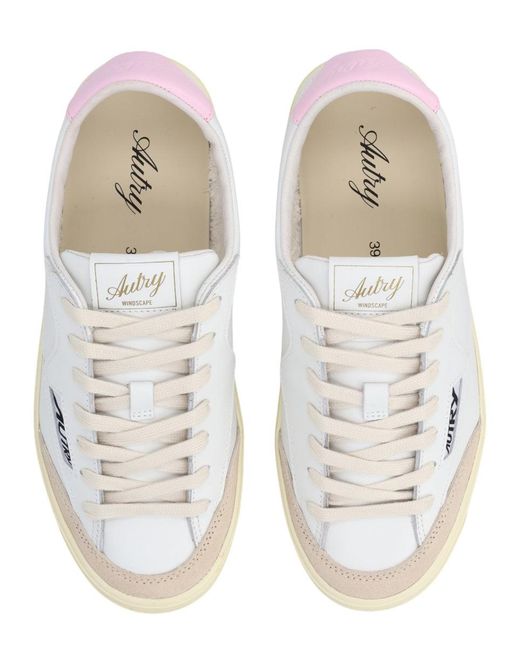Autry White Sneaker "Windscape Low"