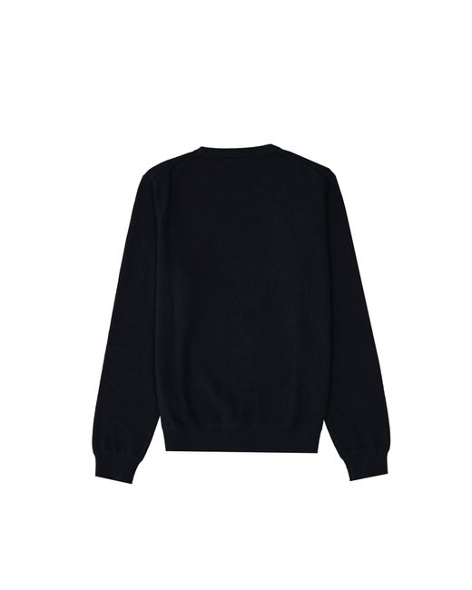 Zegna Blue Cashmere Sweater for men
