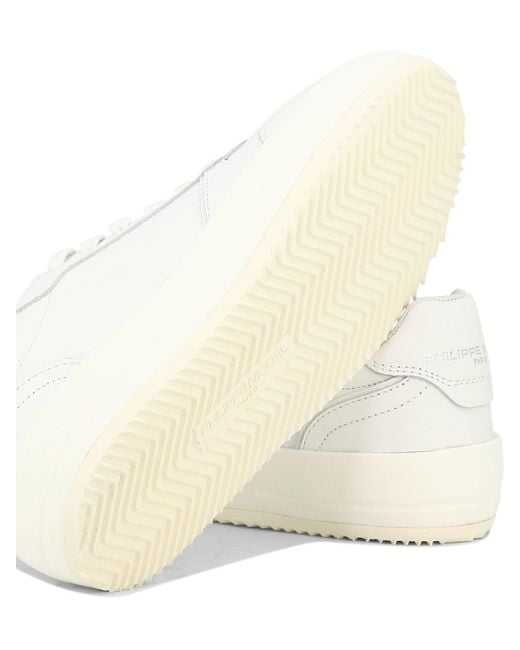 Nice Sneakers Philippe Model de color White