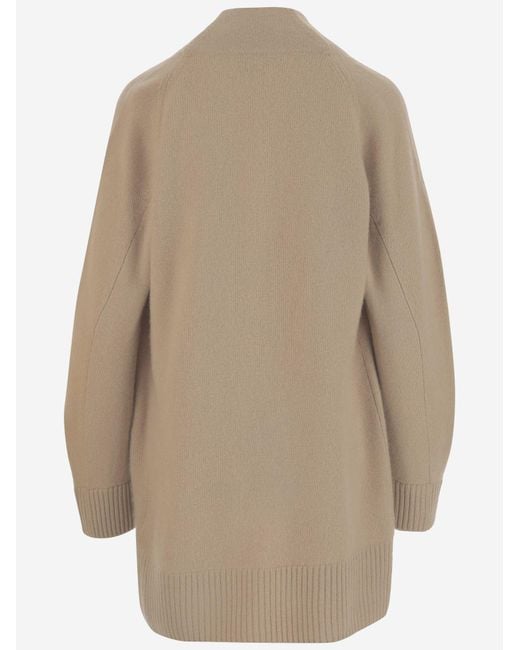 Vince Natural Cardigan Open-Front Cashmere