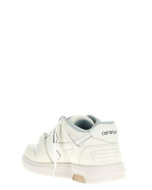 Off-White c/o Virgil Abloh Aus weißem 'Out Out Off Office' Sneakers in Metallic für Herren