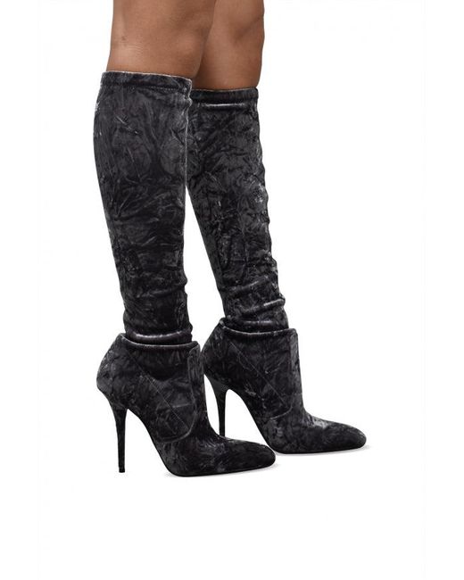 Saint Laurent Black Talia Boots