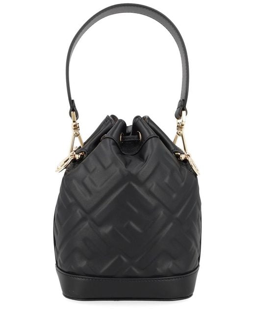 Fendi Black "Mon Tresor" Mini Bag