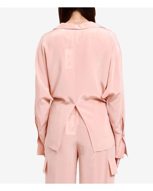 Erika Cavallini Semi Couture Pink Shirts