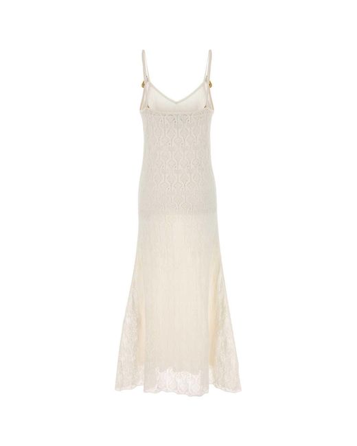 Bottega Veneta White Lace Dress