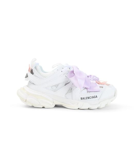 Balenciaga White Track Sneakers