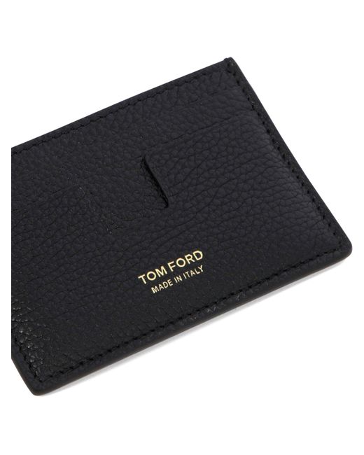 Tom Ford Herren leder kreditkartenetui in White für Herren