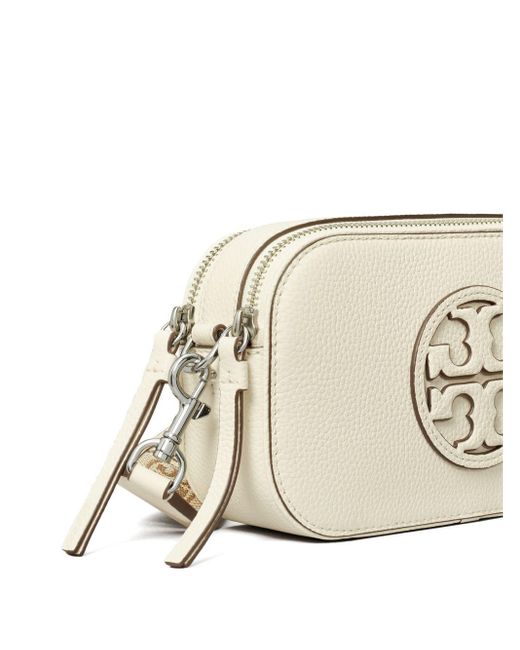 Tory Burch Natural Miller Mini Lether Camera Bag