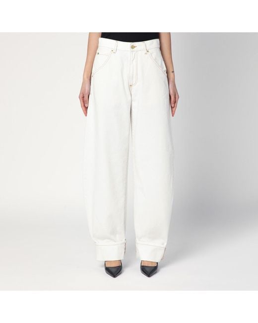 DARKPARK White Khris Balloon Jeans