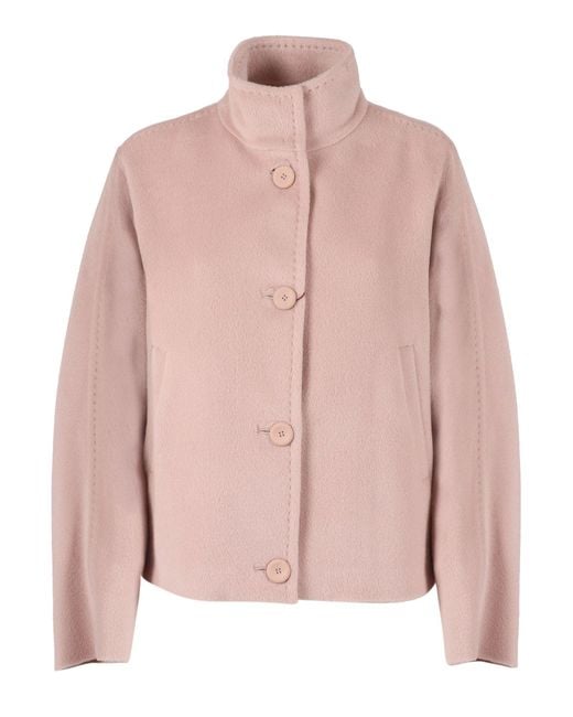 Max Mara Pink Caladio Jacket