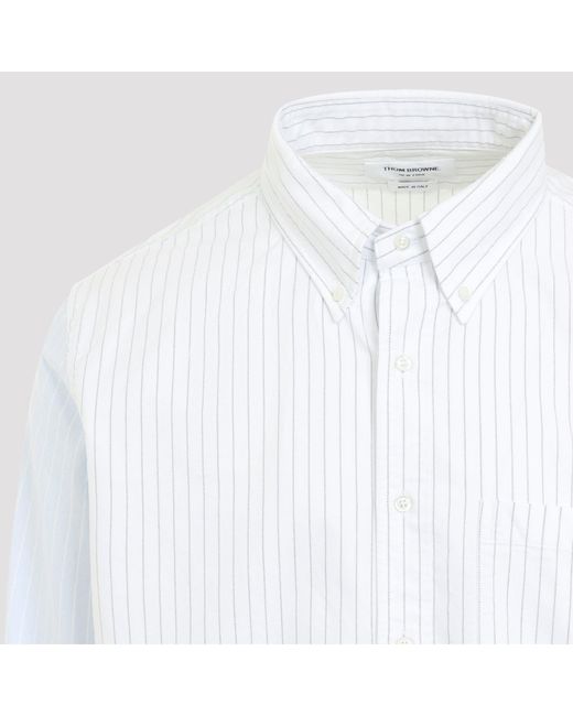 Thom Browne Button-Down-Hemd in White für Herren