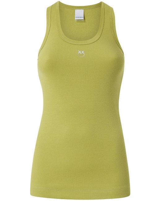 Pinko Tanktop Met Print in het Green