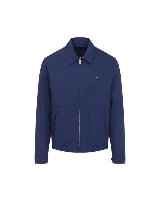 Prada Blue Polyester Jacket