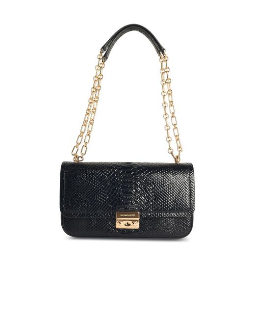 Tribeca 'Black Snake Print Lear Sac à bandoulière MICHAEL Michael Kors