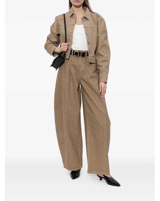 Jacquemus White Wide-Leg Jeans