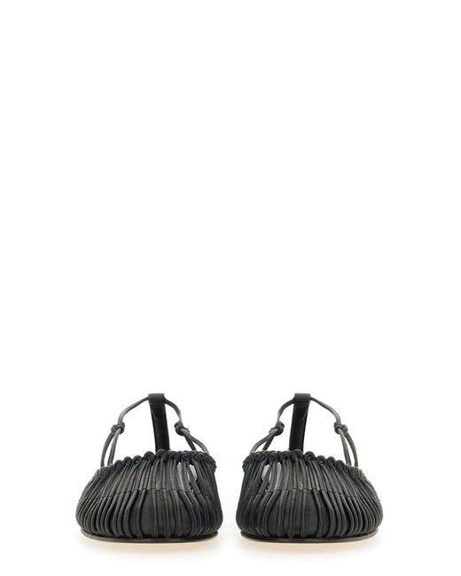 Hereu White Mantera" Sandals