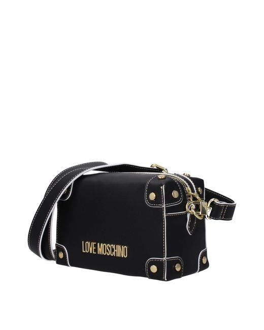 Love Moschino Black Crossbody Bags Polyurethane