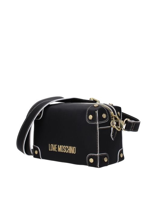 Love Moschino Black Borse A Tracolla Donna Poliuretano Nero for men