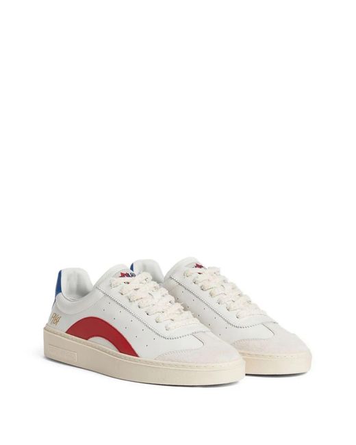 DSquared² Leren Sneakers in het Pink voor heren