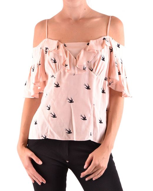 McQ Alexander McQueen Mcq Alexander Mcqueen Top Roze in het Pink