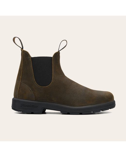 Blundstone 1615 Dark Olive Wachsed in Brown für Herren