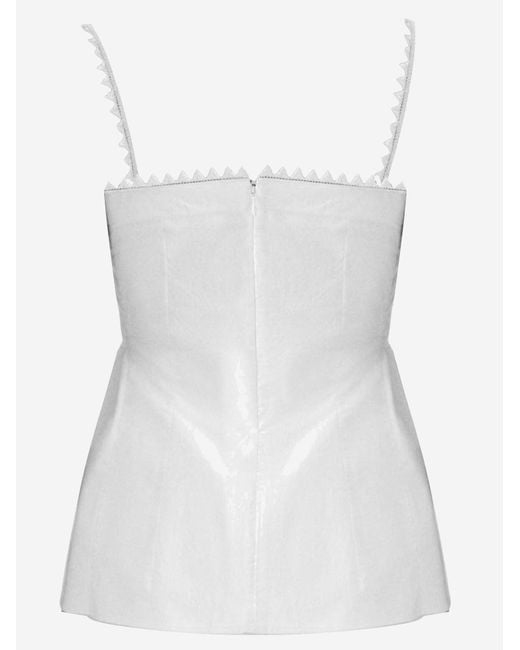 Jacquemus White Top Cotton