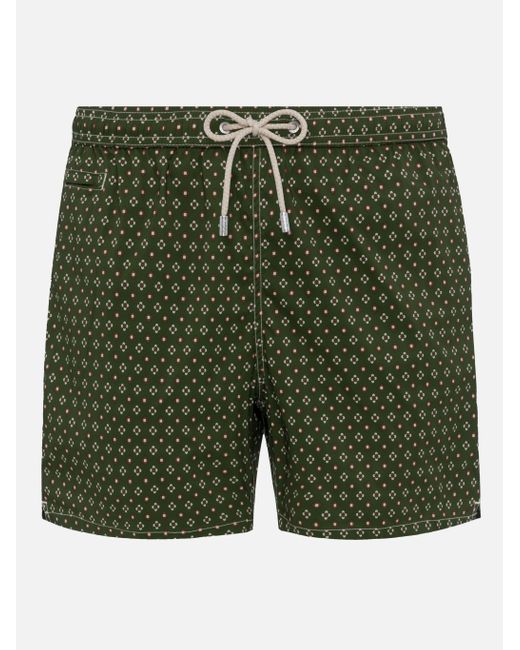 Message de maillot de bain Comfort Light avec imprimé à cravate Mc2 Saint Barth pour homme en coloris Green