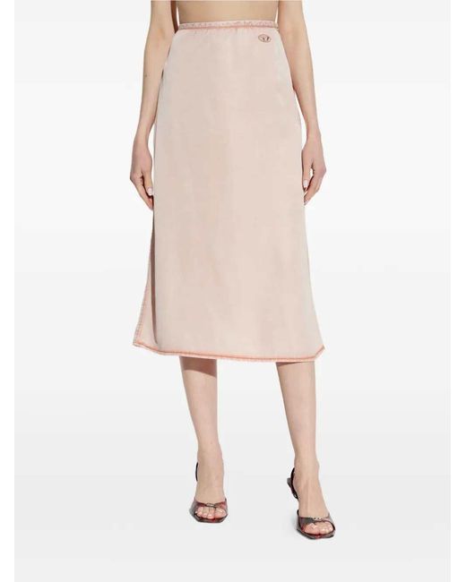 DIESEL White O-Rietta Skirt