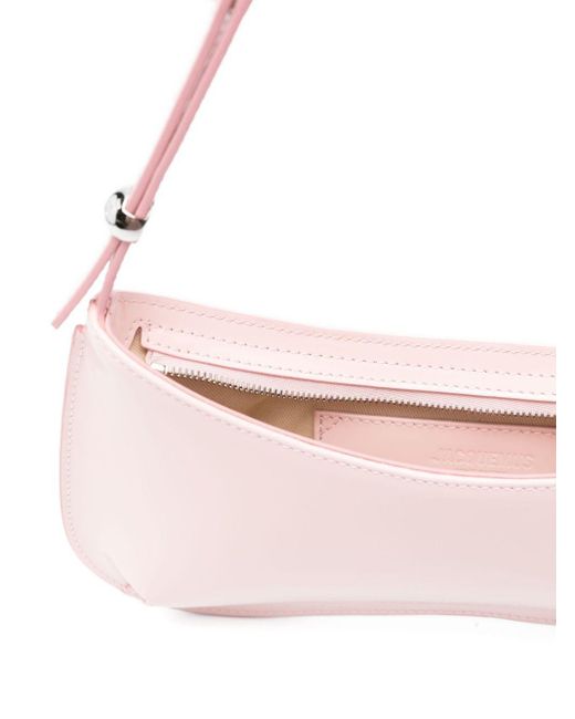 Jacquemus Roze Schoudertas Met Toprits in het Pink