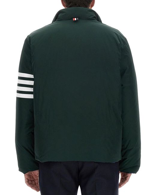 Thom Browne Green Reversible Jacket for men