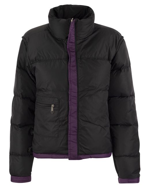 The North Face Retro 1996 Two Tone Down Jacket in het Purple