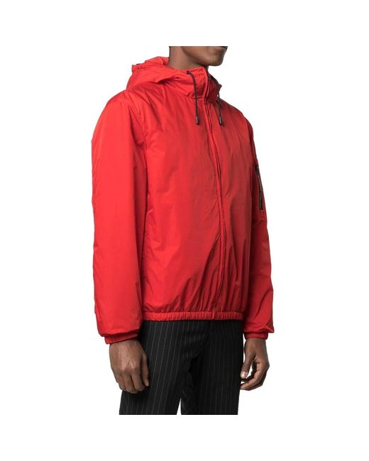 Givenchy Red Windbreaker Jacket for men