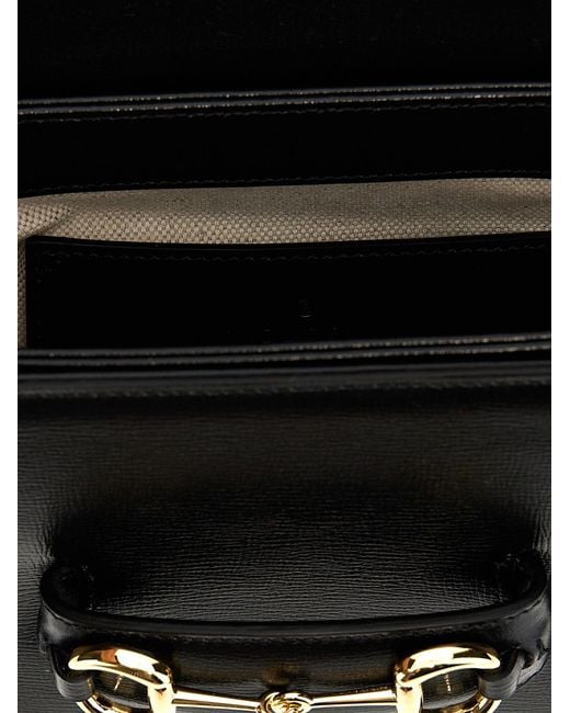 Gucci ' Horsebit 1955' Crossbodytas in het Black
