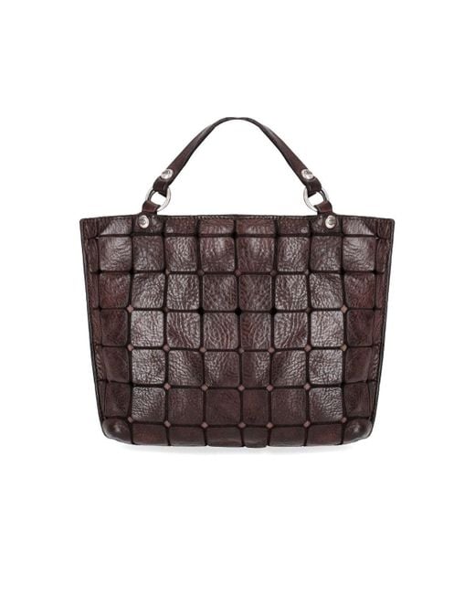 Campomaggi Brown Acacia Handbag