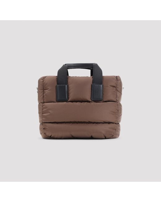 Moncler Brown Mini Caradoc Tote Bag