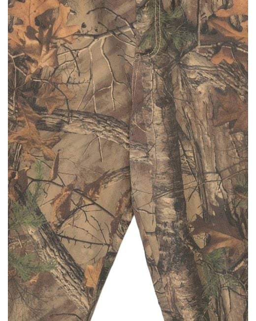 LC23 White Camo Work Trousers