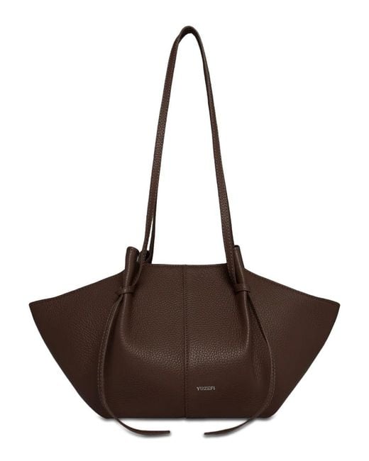 Yuzefi Brown Small Mochi Bag