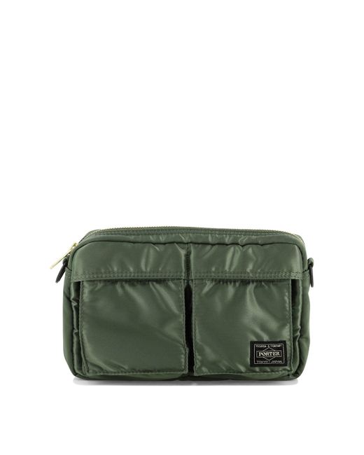 Porter-Yoshida and Co Green "Tanker" Shoulder Bag for men