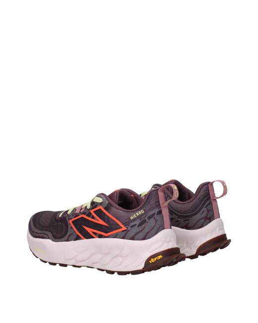 New Balance Pink Sneakers Fresh Foam X Hierro V8 Donna Tessuto Viola
