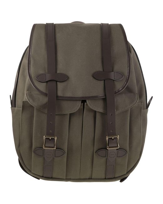 Rugged Twill Large Mackpack Filson de hombre de color Gray