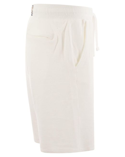 Sponge Bermuda Shorts Mc2 Saint Barth en coloris White
