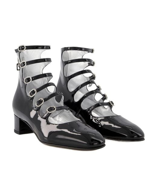 CAREL PARIS Black Xena Babies Patent Leather