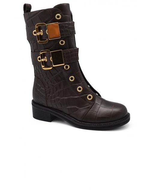 Giuseppe Zanotti Black Leather Boots
