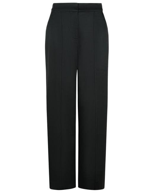 Pantalon de mélange à acétate noir 'Kyra' Jonathan Simkhai en coloris Black